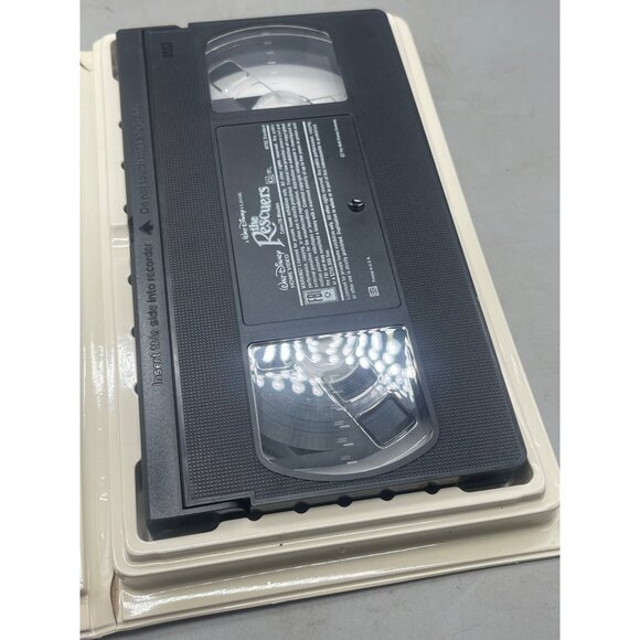 Walt Disney the Rescuers VHS tape diamond edition English vintage rated G READ - Picture 2 of 5